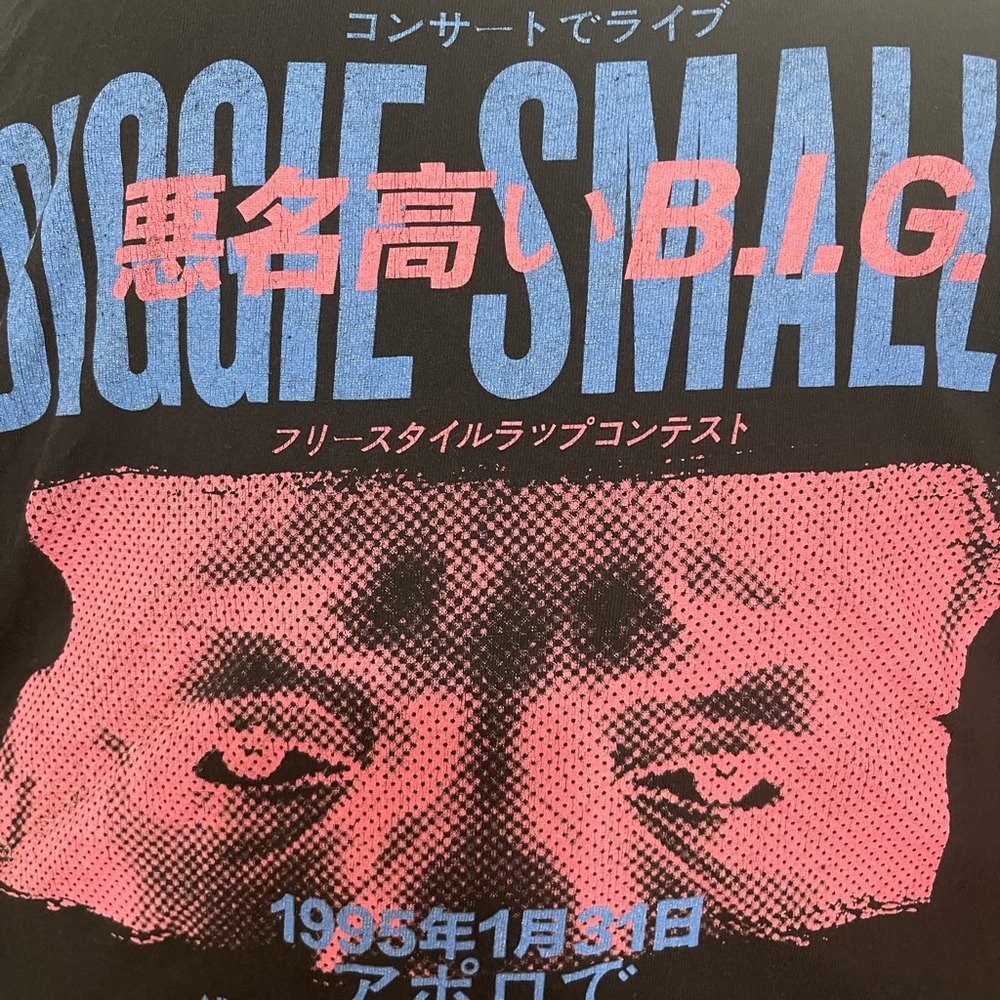 🎄Biggie Smalls The “Ready To Die” Tour Size Large - Picture 3 of 4